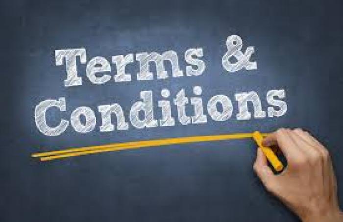 Terms and conditions